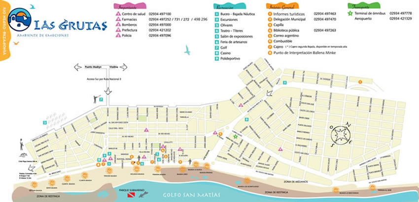 Plano de las Grutas